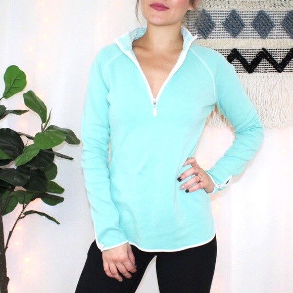 Clover by Bobby Jones Tops - Clover By Bobby Jones Mint Green Pullover Shirt